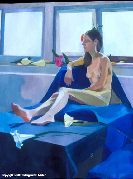 Painting of Water Nymph.
